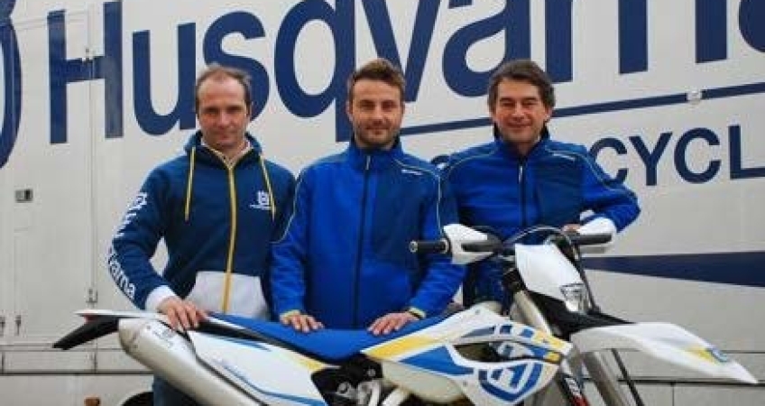 Monni con Husqvarna nel Team RS Moto di Simone Agazzi