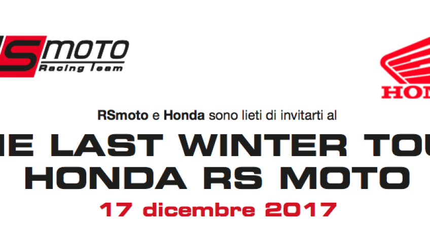 The last winter tour Honda RS Moto | 17 dicembre 2017