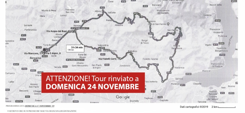 Giro d’Autunno ” 3 VALLI TOUR 2019″