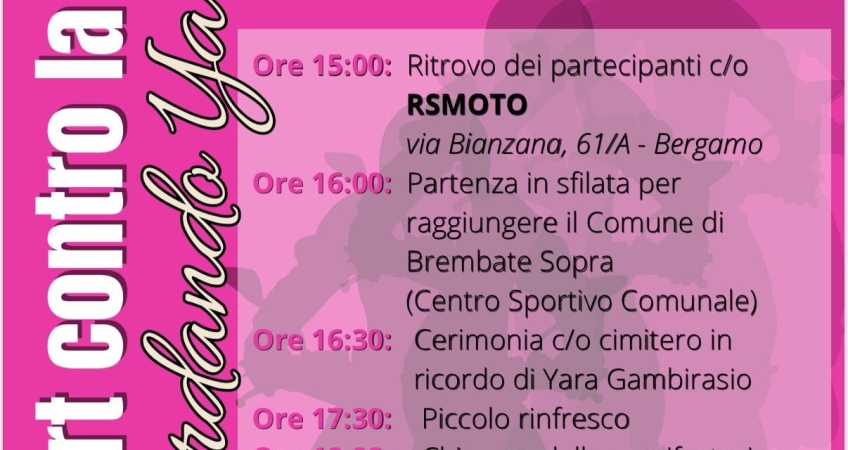 20 Settembre – Lo Sport contro la violenza