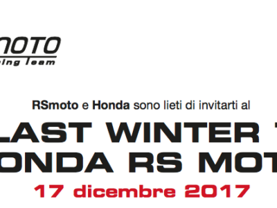 The last winter tour Honda RS Moto | 17 dicembre 2017