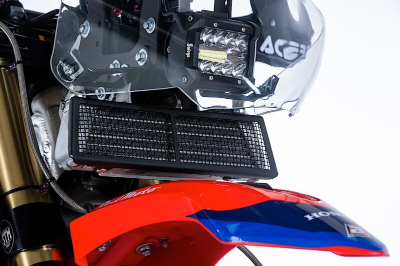 RS Moto CRF 450 RX Rally RS2 - RADIATORE OLIO MOTORE CON FILTRO E SERBATOIO OLIO AGGIUNTIVO RSfactory