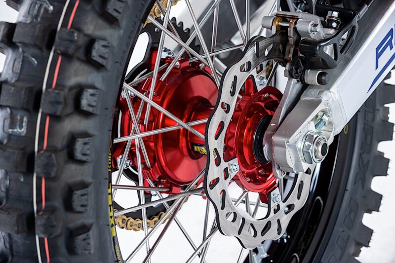RS Moto CRF 450 RX Rally RS2 - COPIA RUOTE HAAN WHEELS CON PARASTRAPPI